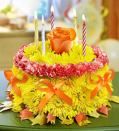 Birthday Flower Cake&amp;reg; for Fall